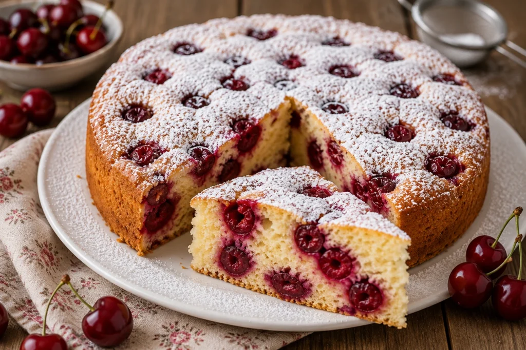 Saftiger Kirschkuchen aus der Springform – Einfach & Schnell